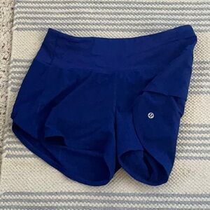 lululemon athletica Women's Blue Athletic Shorts